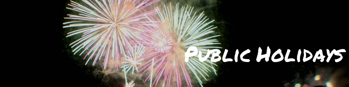 Public Holidays in Australia 